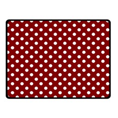 Polka Dots 45 x34  Blanket Back