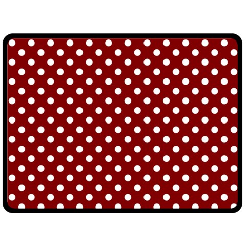 Polka Dots 80 x60  Blanket Front