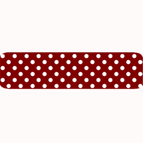 Polka Dots 32 x8.5  Bar Mat