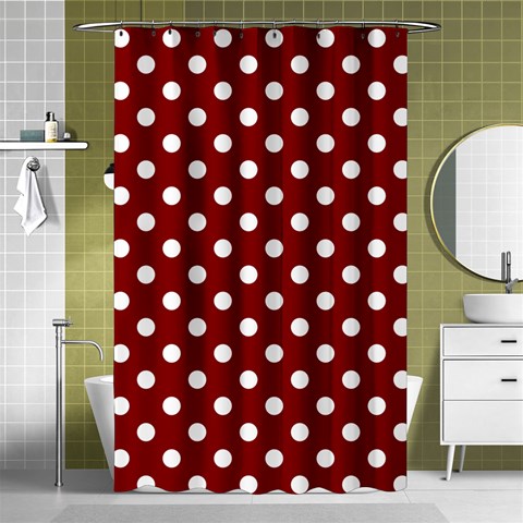 Polka Dots Curtain(48  X 72 ) - 42.18 x64.8  Curtain(48  X 72 )