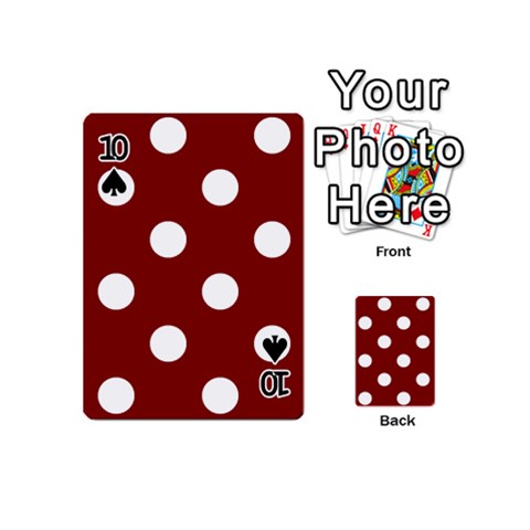 Polka Dots Front - Spade10