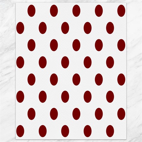 Polka Dots 15.75 x19.29  Canvas - 1