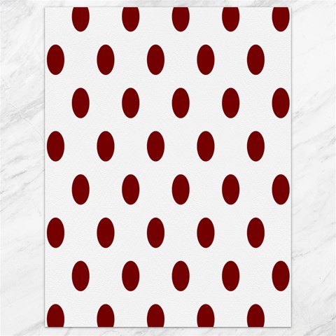 Polka Dots 17.8 x23.08  Canvas - 1