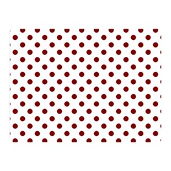Polka Dots 35 x27  Blanket Back