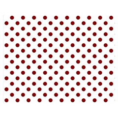 Polka Dots 60 x50  Blanket Back