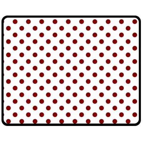 Polka Dots 60 x50  Blanket Front