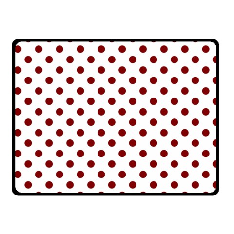 Polka Dots 50 x40  Blanket Front