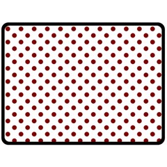 Polka Dots 80 x60  Blanket Back