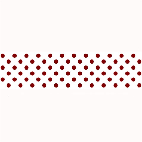 Polka Dots 32 x8.5  Bar Mat