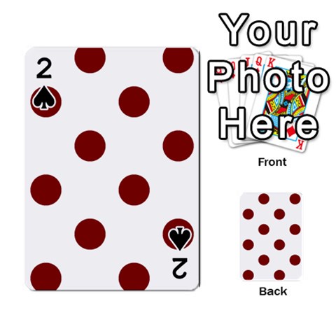 Polka Dots Front - Spade2