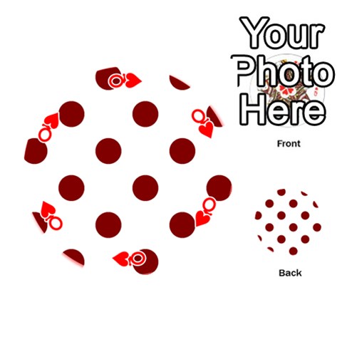 Queen Polka Dots Front - HeartQ