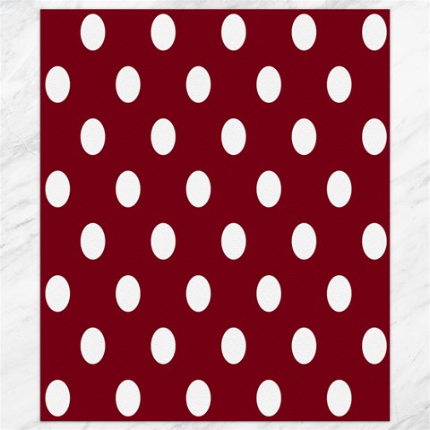 Polka Dots 8.15 x9.66  Canvas - 1
