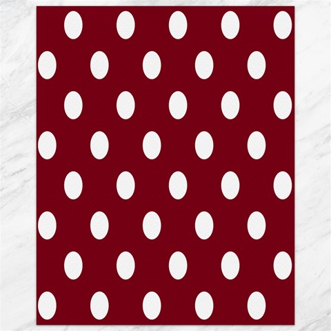 Polka Dots 15.75 x19.29  Canvas - 1