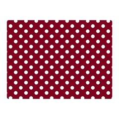 Polka Dots 35 x27  Blanket Front