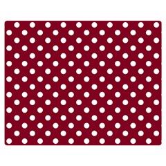 Polka Dots 60 x50  Blanket Back