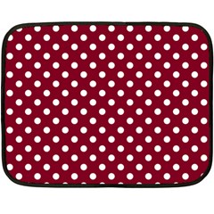 Polka Dots 35 x27  Blanket Front