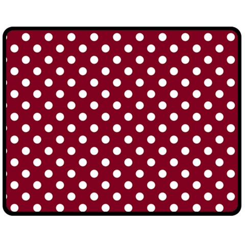 Polka Dots 60 x50  Blanket Front