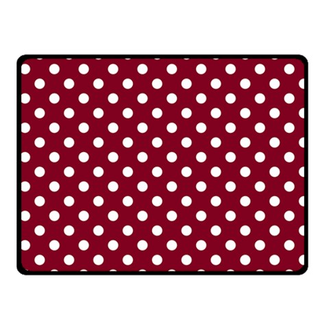 Polka Dots 50 x40  Blanket Front