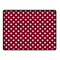 Polka Dots 45 x34  Blanket Back