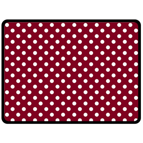 Polka Dots 80 x60  Blanket Front