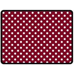 Polka Dots 80 x60  Blanket Back
