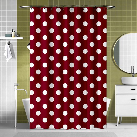 Polka Dots Curtain(48  X 72 ) - 42.18 x64.8  Curtain(48  X 72 )