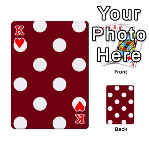 King Polka Dots Front - HeartK