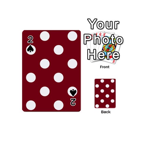Polka Dots Front - Spade2