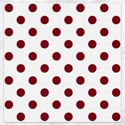 Polka Dots 11.4 x11.56  Canvas - 1
