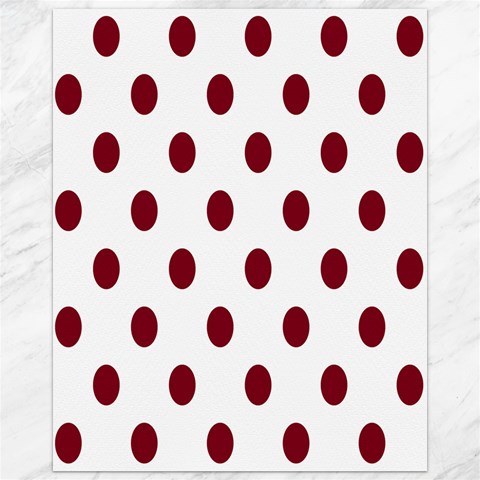 Polka Dots 15.75 x19.29  Canvas - 1
