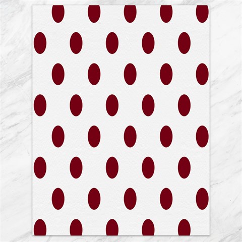 Polka Dots 17.8 x23.08  Canvas - 1