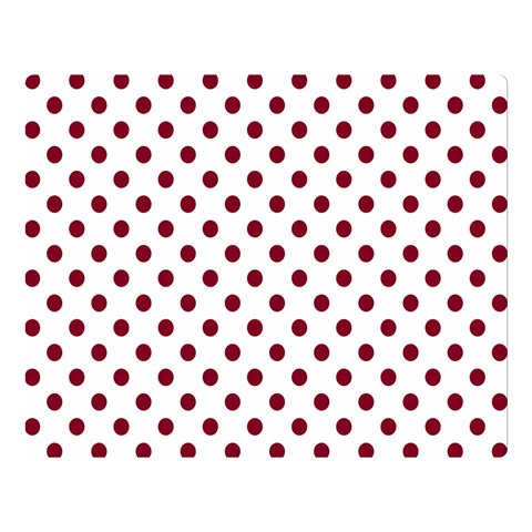 Polka Dots 80 x60  Blanket Front