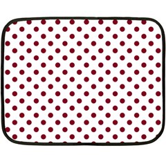 Polka Dots 35 x27  Blanket Front