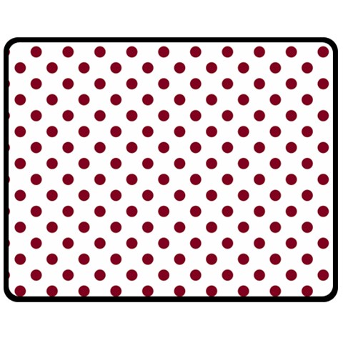 Polka Dots 60 x50  Blanket Front