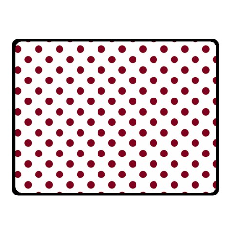 Polka Dots 50 x40  Blanket Front