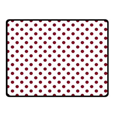 Polka Dots 45 x34  Blanket Front