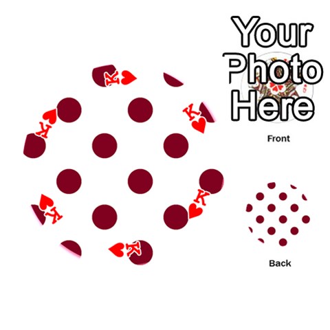 King Polka Dots Front - HeartK