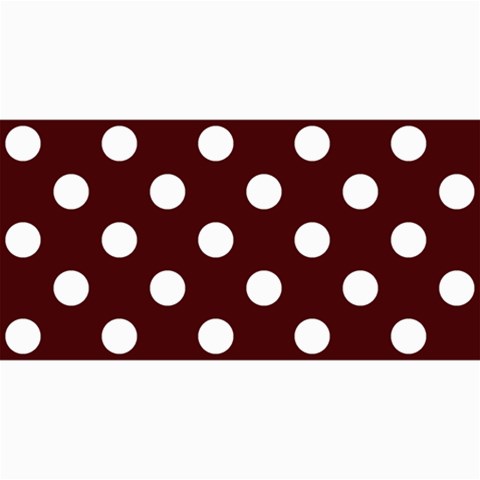 Polka Dots 8 x4  Photo Card - 1