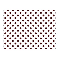 Polka Dots 35 x27  Blanket Back