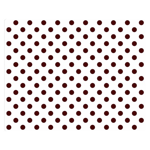Polka Dots 60 x50  Blanket Front