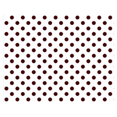Polka Dots 60 x50  Blanket Back