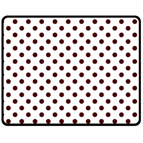 Polka Dots 60 x50  Blanket Front