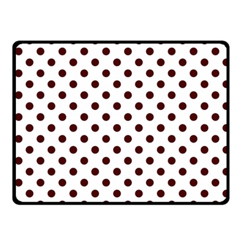 Polka Dots 50 x40  Blanket Front