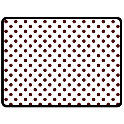 Polka Dots 80 x60  Blanket Front