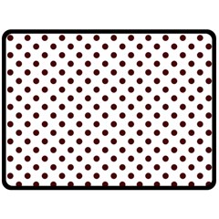 Polka Dots 80 x60  Blanket Back
