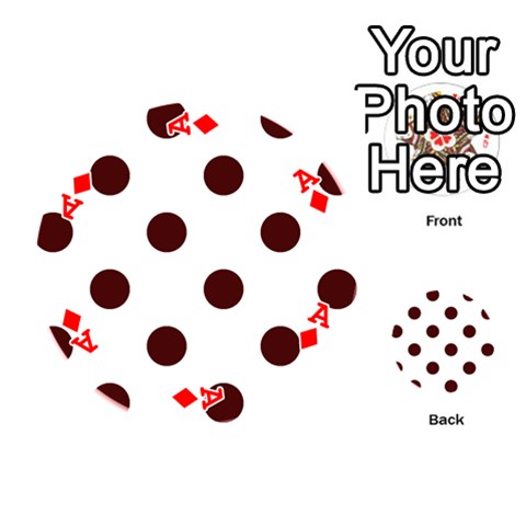 Ace Polka Dots Front - DiamondA