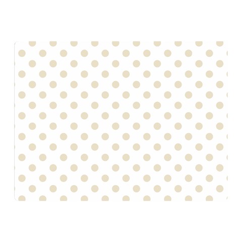Polka Dots 35 x27  Blanket Front
