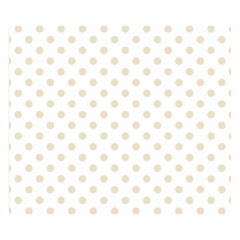 Polka Dots 50 x40  Blanket Front