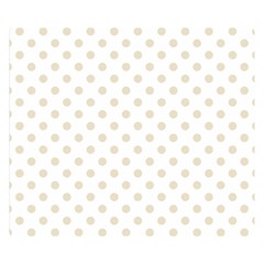 Polka Dots 50 x40  Blanket Back