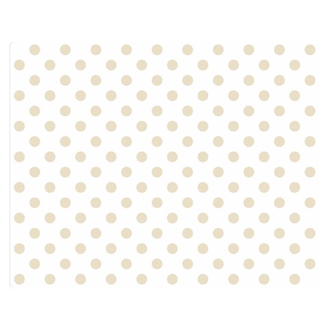 Polka Dots 60 x50  Blanket Front